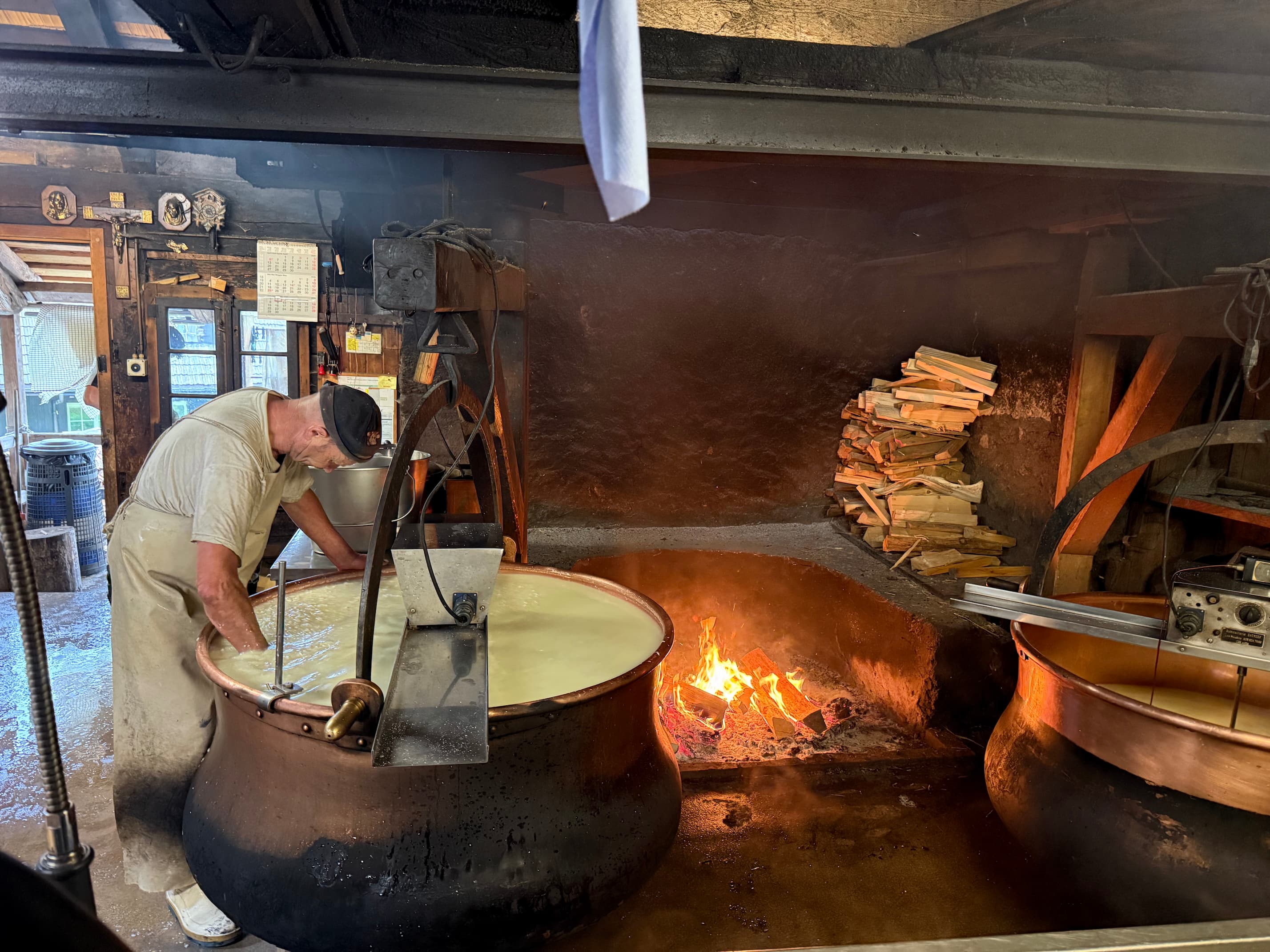 Traditional Cheesemaking in the Alps: An Authentic Demonstration & Tasting