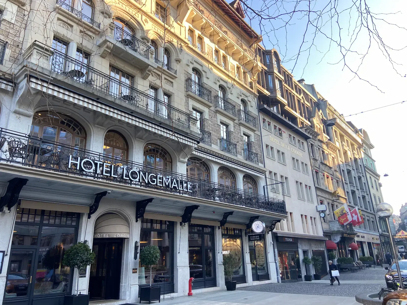 The Elegant Hotel Longemalle In Geneva In The City Center